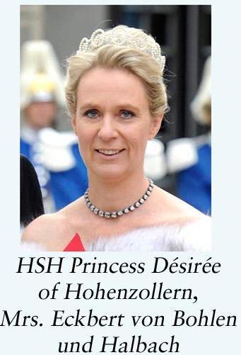 Von hohenzollern desiree Désirée av