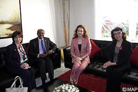 rencontre mohammed 6 et lalla salma