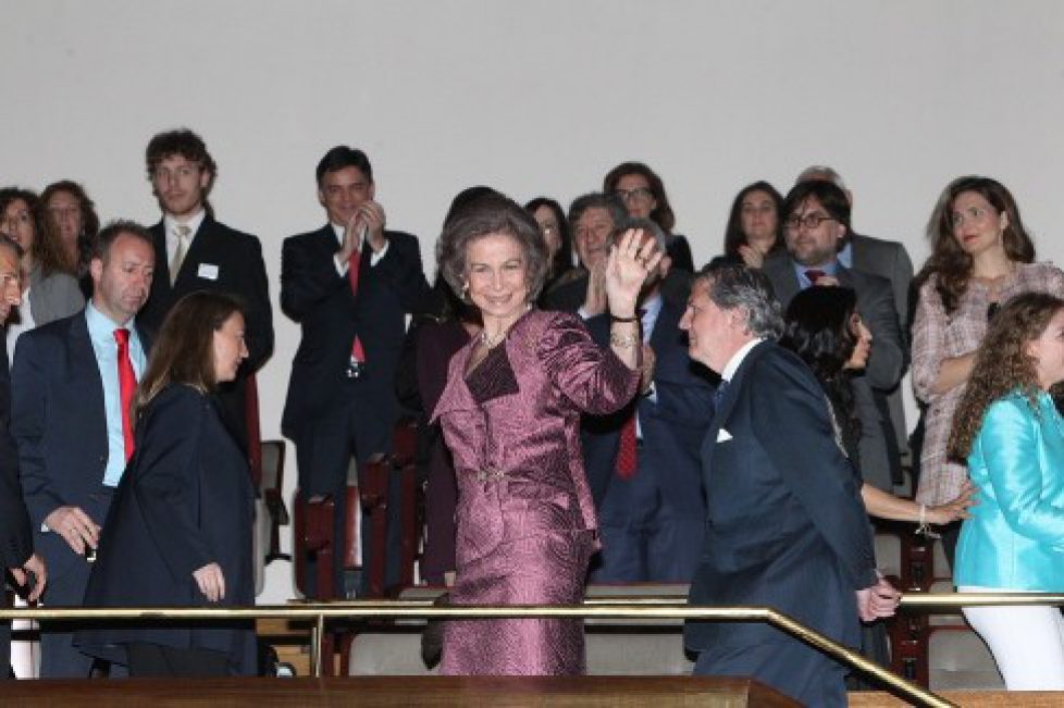 Sophie d’Espagne à un concert