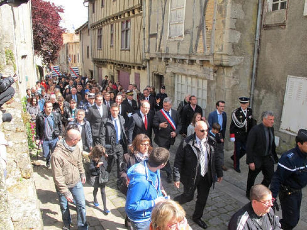 Le prince de Monaco à Parthenay