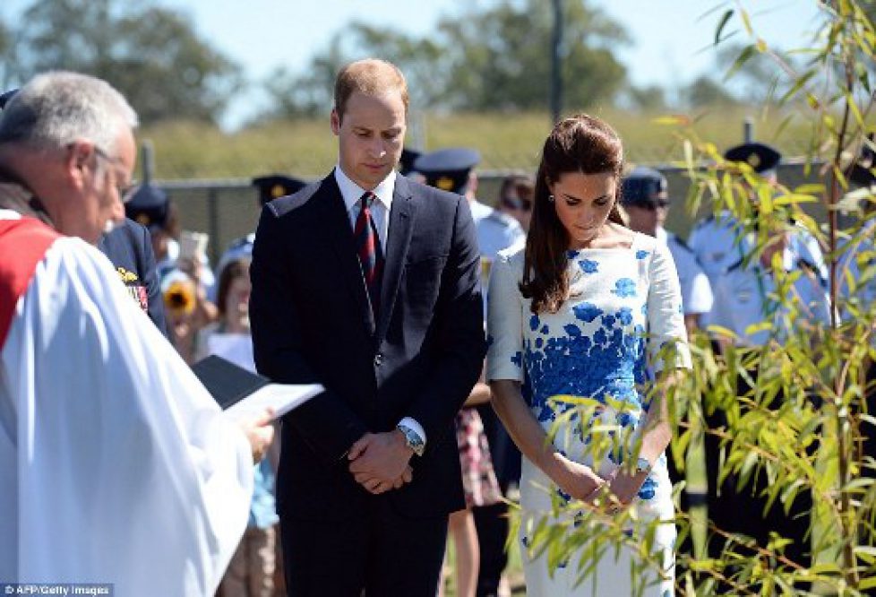 William et Catherine à Brisbane