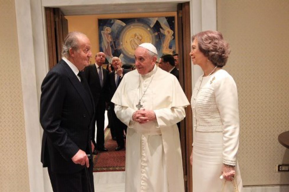 Les souverains espagnols reçus par le Pape François