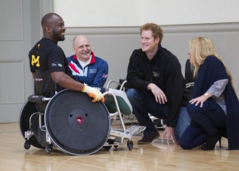 Le prince Harry encourage les athlètes des « Invictus games »