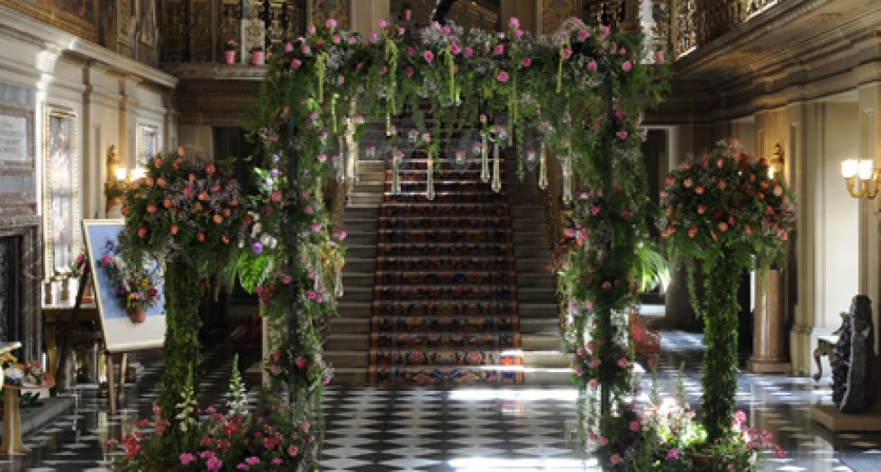 Exposition « Florabundance » au château de Chatsworth