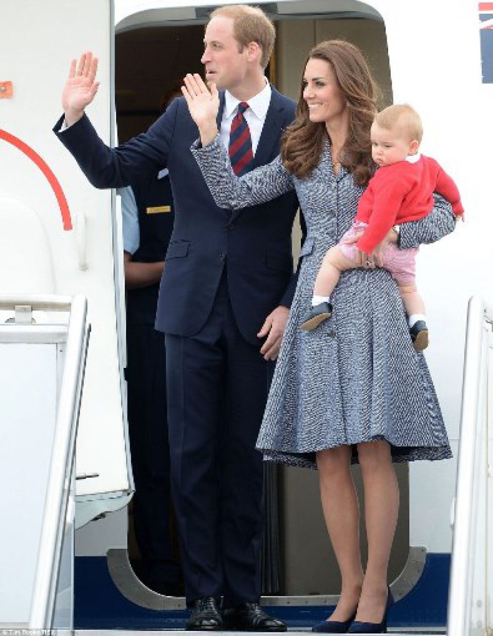 William, Catherine et George quittent l’Australie