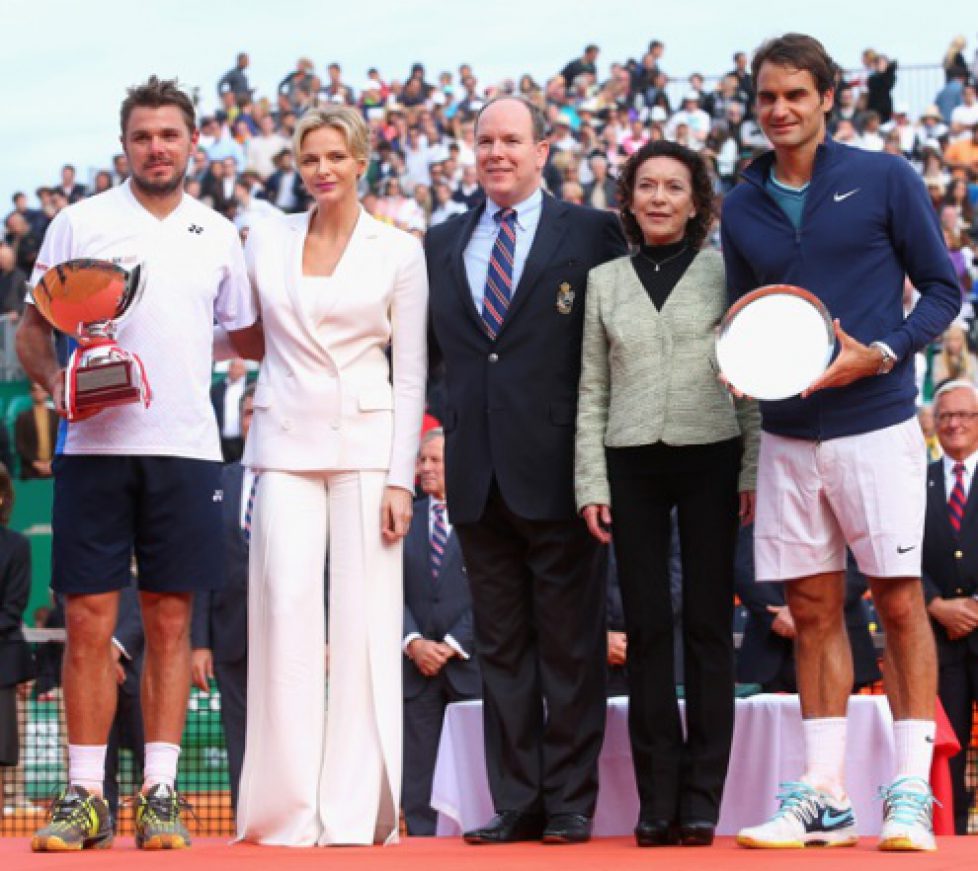 Albert et Charlène de Monaco au Masters de tennis de Monte-Carlo