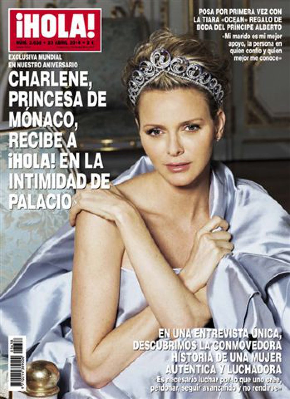 Charlène de Monaco en majesté