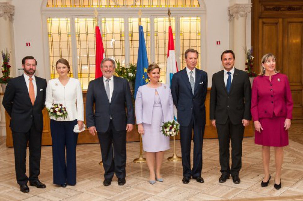 La famille grand-ducale aux 175 ans de l’indépendance du pays