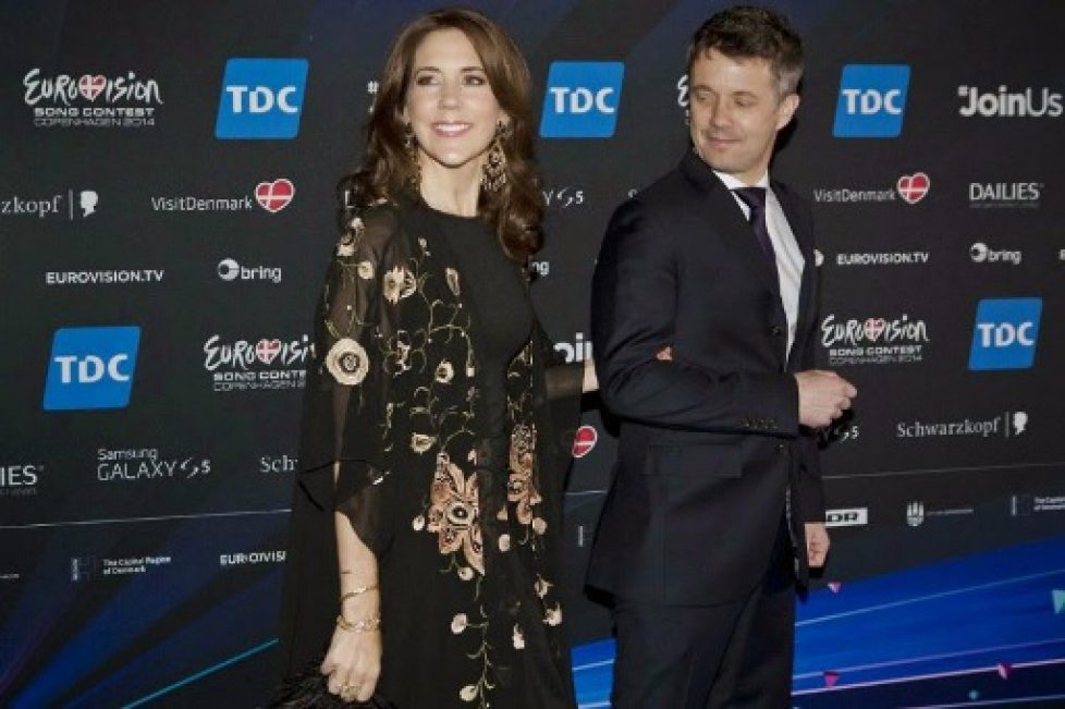 Frederik et Mary de Danemark à l’Eurovision 2014