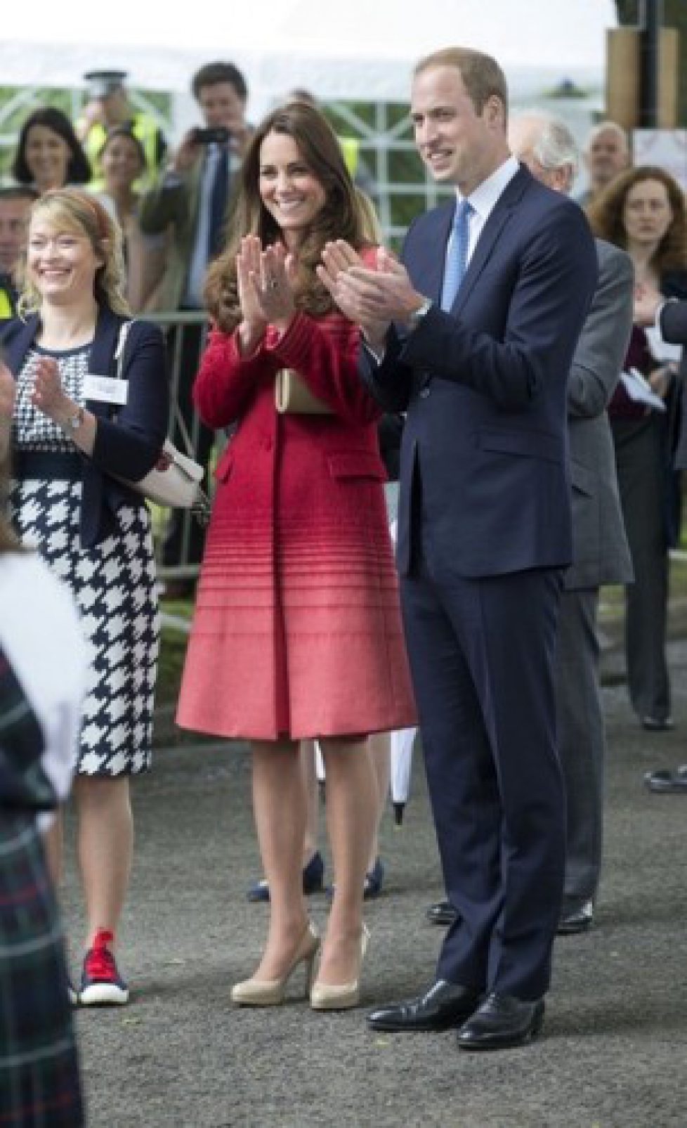 William et Catherine en visite en Ecosse