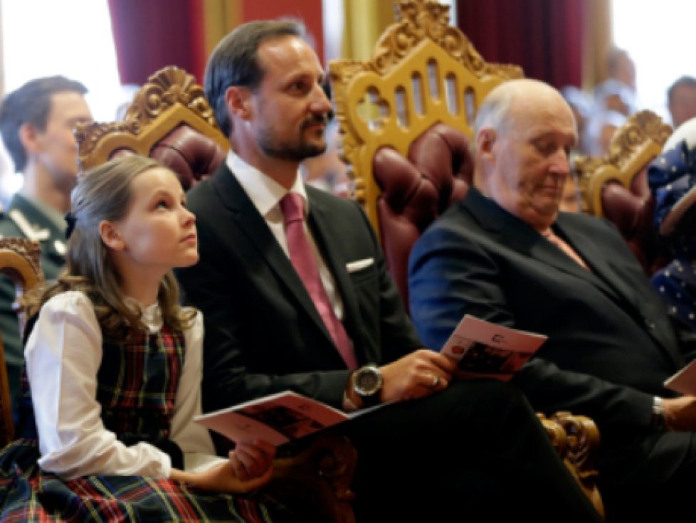 La famille royale de Norvège aux 200 ans de la Constitution