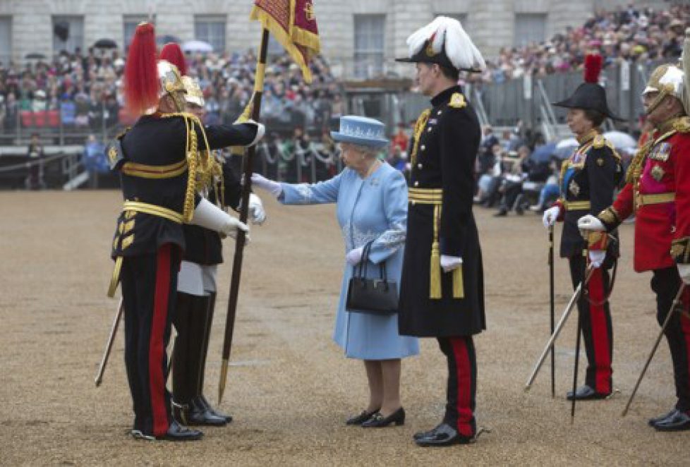 Parade du régiment de la cavalerie royale