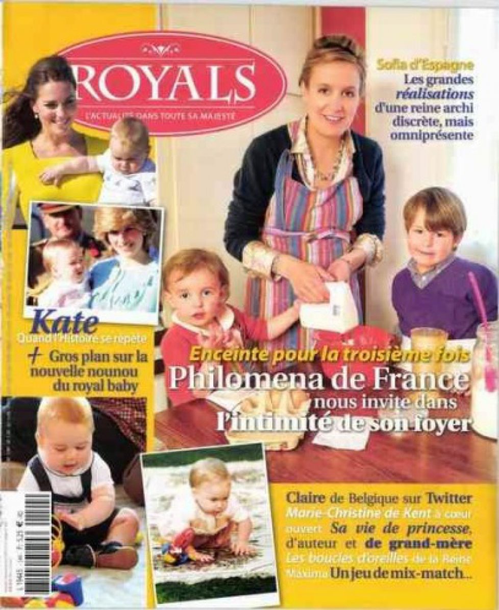 La duchesse de Vendôme reçoit « Royals »