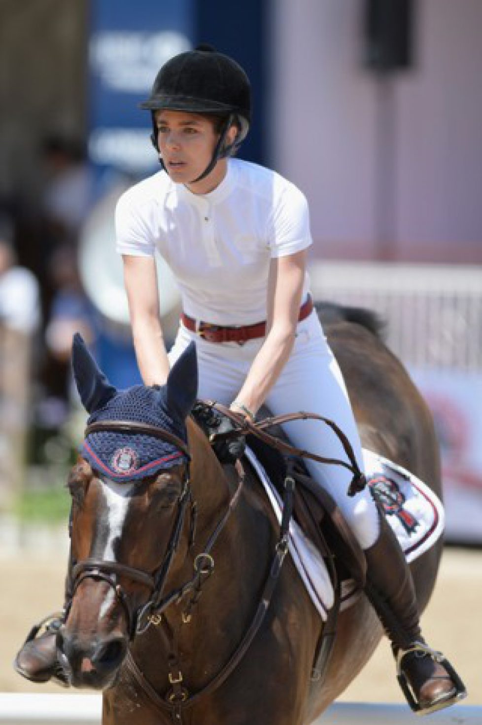 Charlotte Casiraghi au Jumping International de Monaco