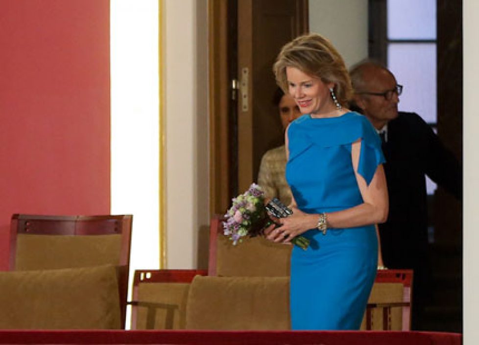 La reine Mathilde à la finale du concours reine Elisabeth