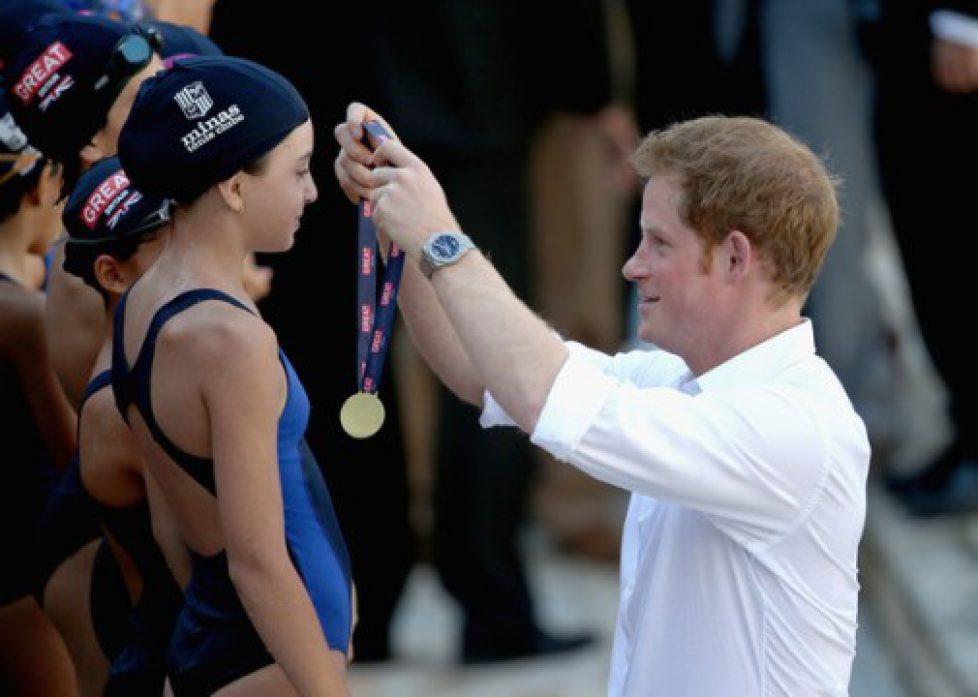 Le prince Harry à Belo Horizonte