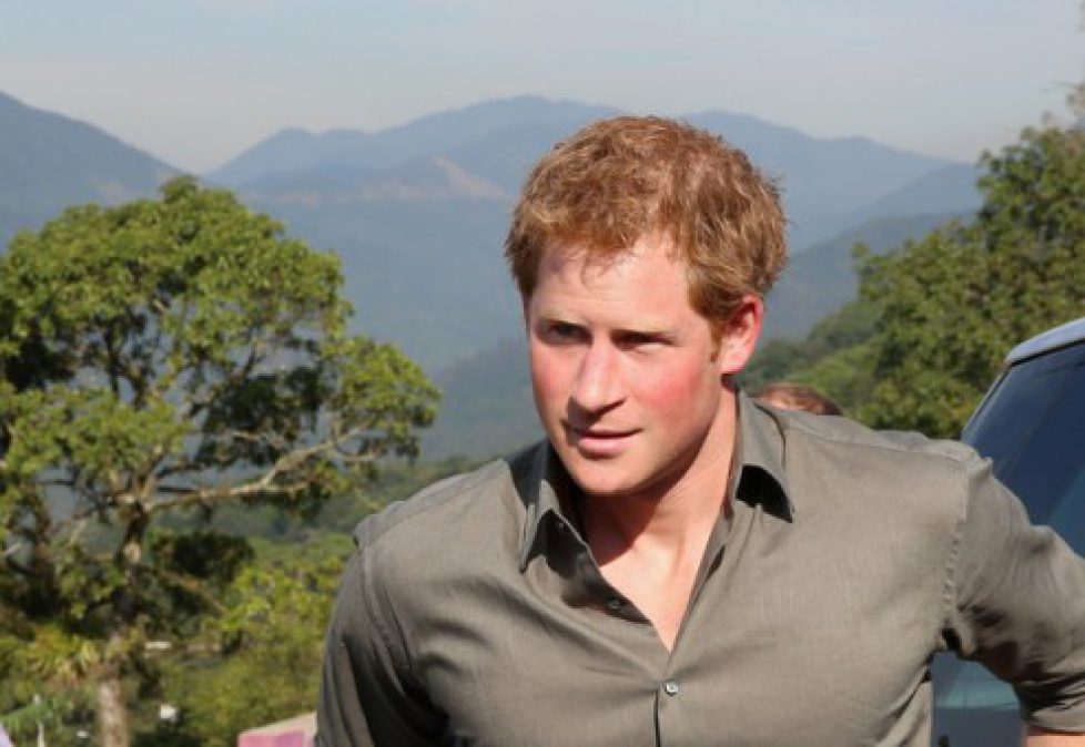 Le prince Harry à Sao Paulo