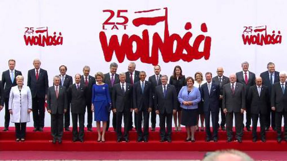 Les souverains belges à Varsovie
