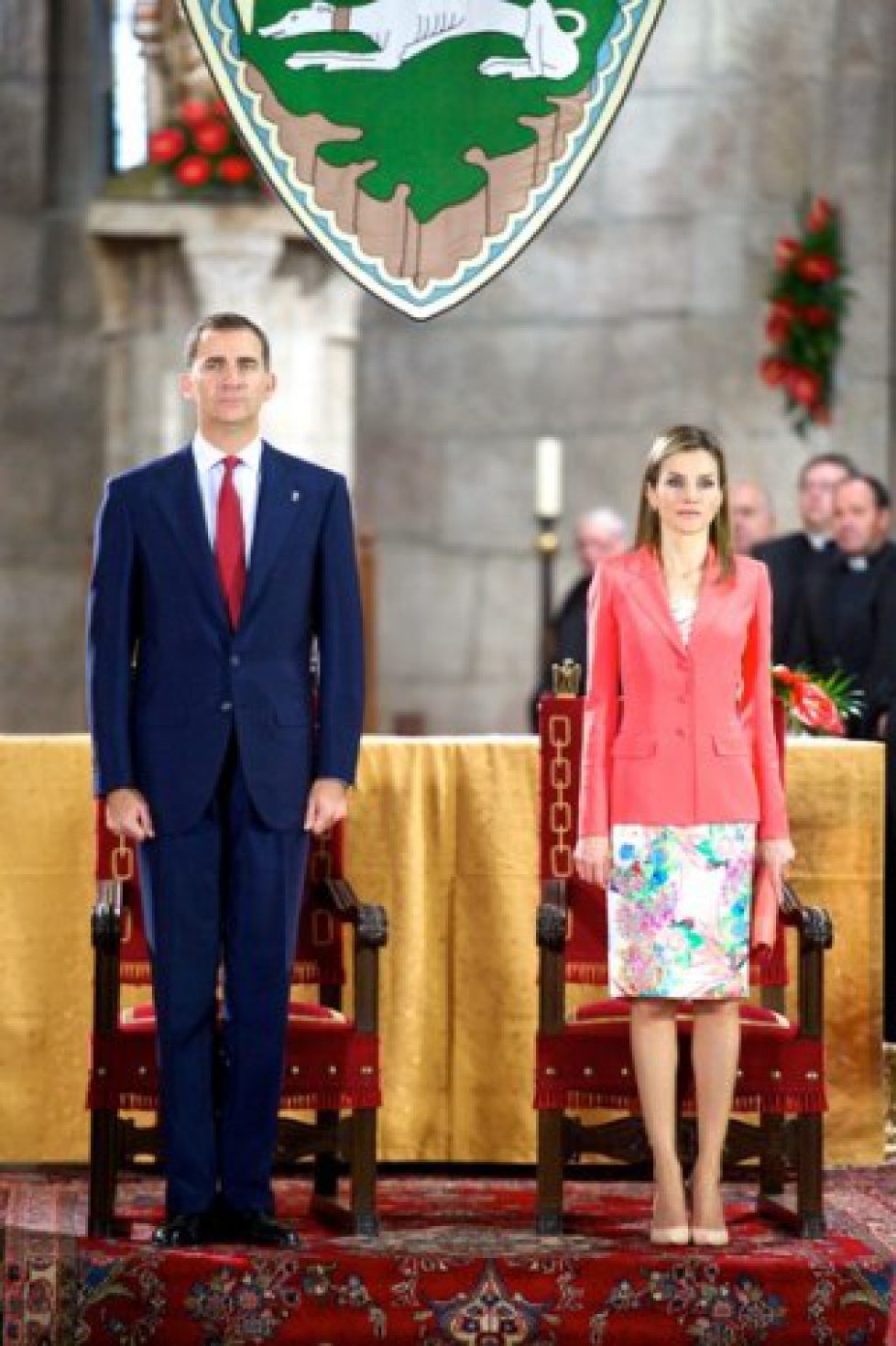 Felipe et Letizia d’Espagne au prix « prince de Viana »