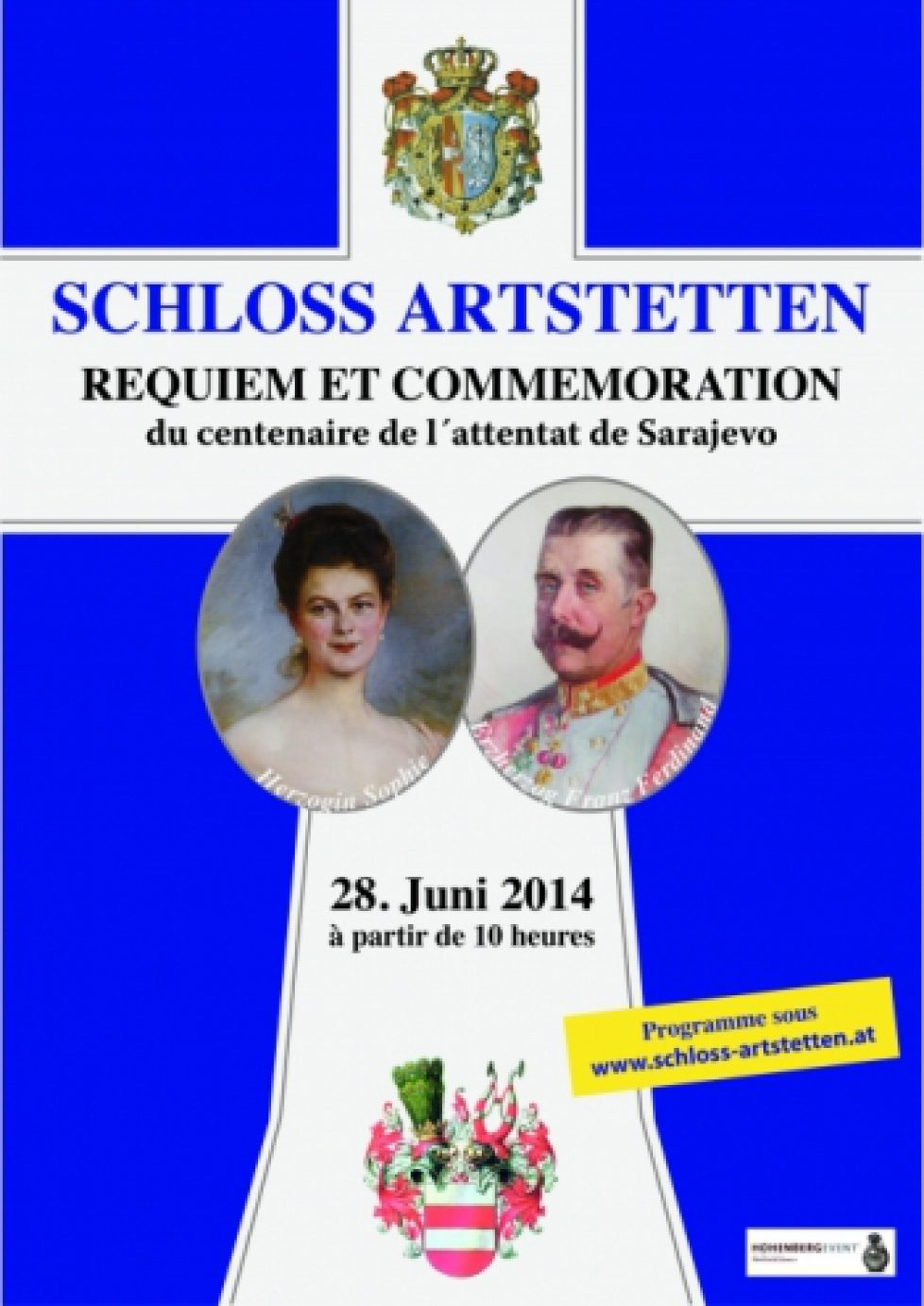 Commémoration des 100 ans de la mort de l’archiduc héritier François Ferdinand et son épouse