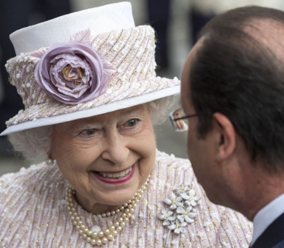 Elizabeth II à l’île de la Cité