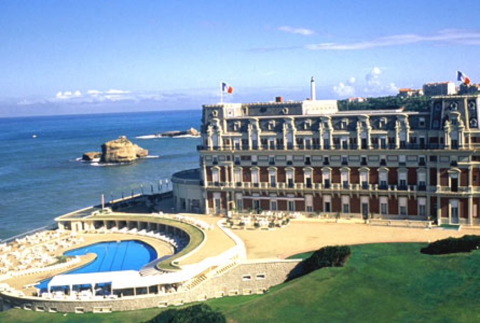 L’hôtel du Palais à Biarritz