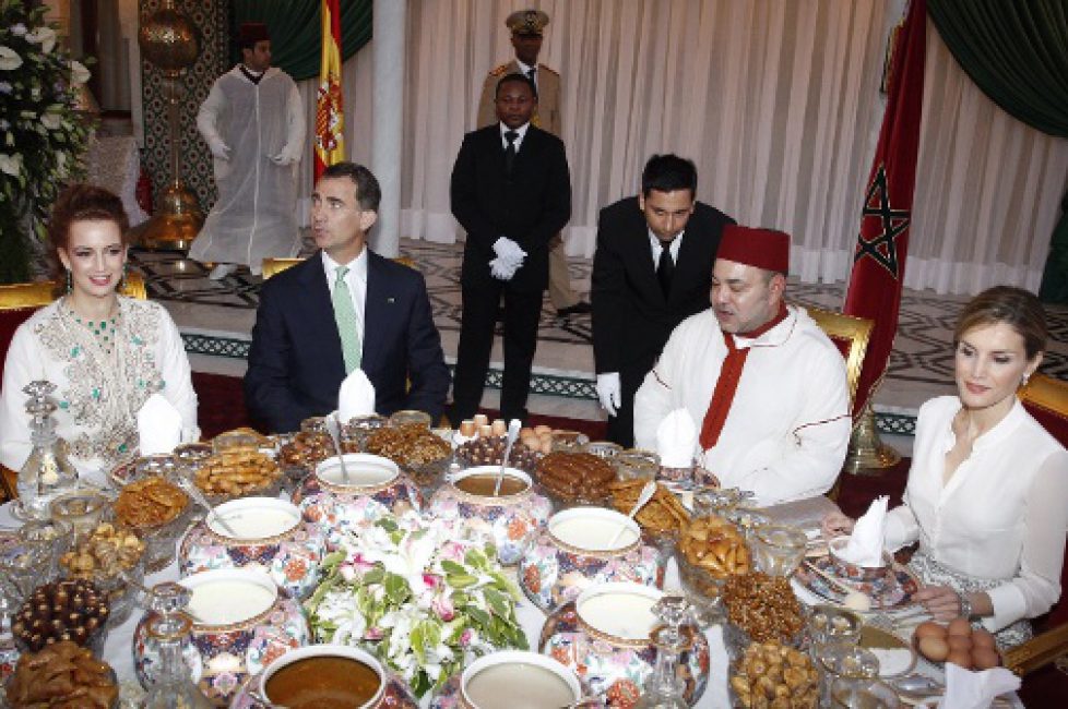 Banquet au Palais royal de Rabat