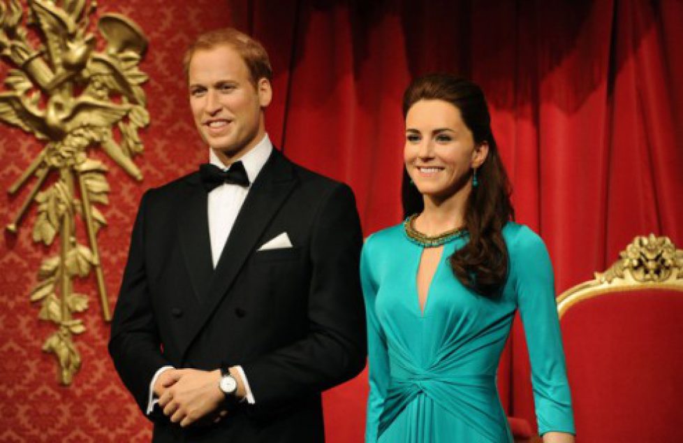 William et Catherine chez Tussauds