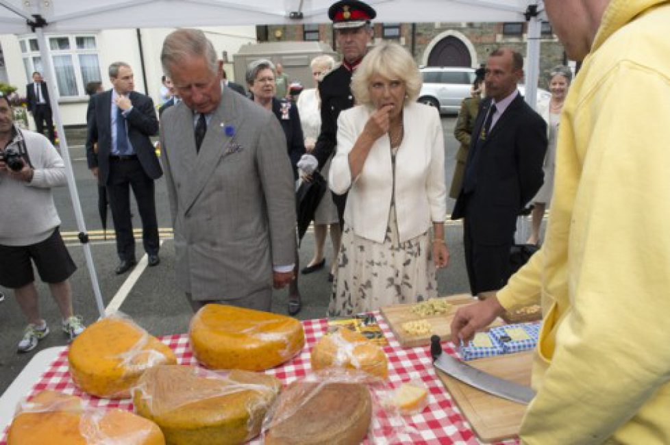 Charles et Camilla en visite en Cornouailles