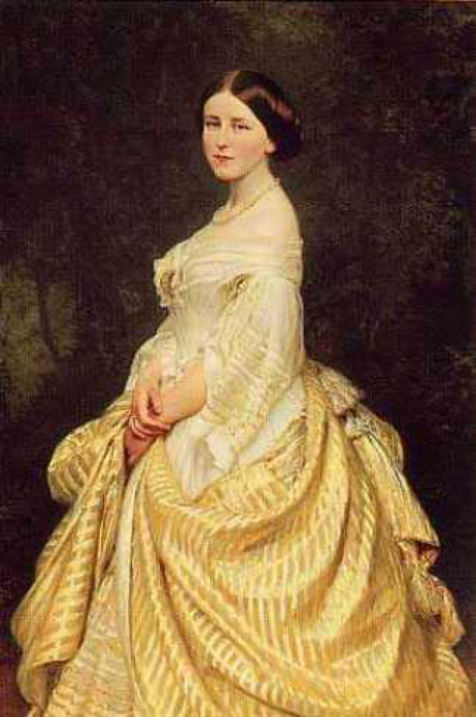 Portrait : Stéphanie de Hohenzollern-Sigmaringen, reine de Portugal