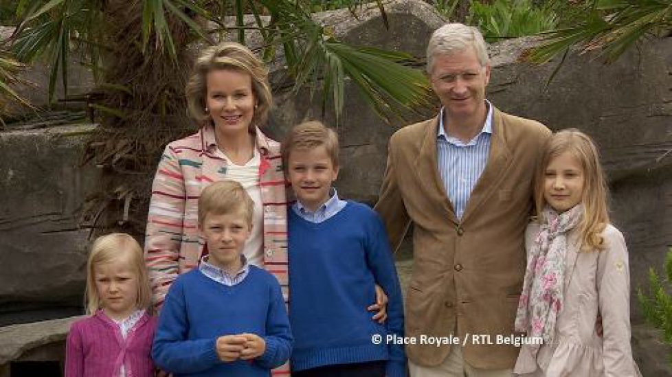 La famille royale belge au Sea Life Center de Blankenberge