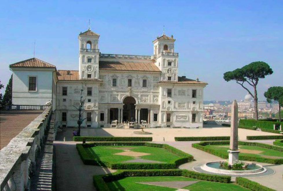 La Villa Medicis à Rome : lieu du dîner de mariage du prince Amedeo ?