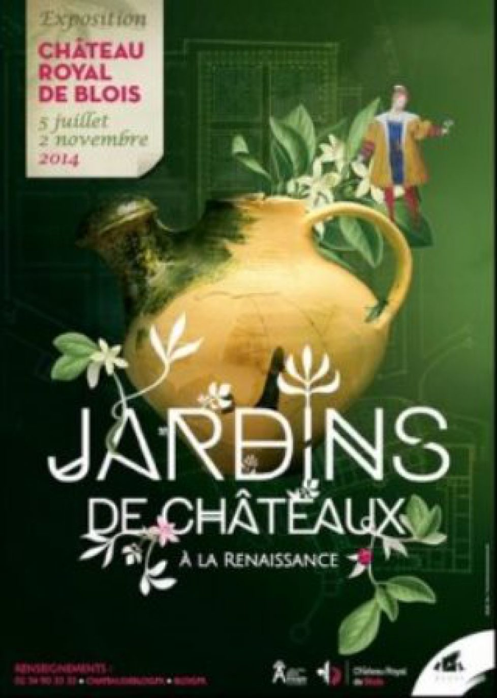 Exposition « Jardins de Châteaux à la Renaissance » à Blois