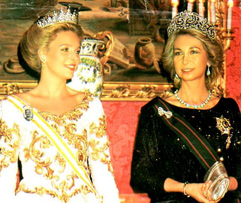 Archives : Sophie d’Espagne et Noor de Jordanie en 1985