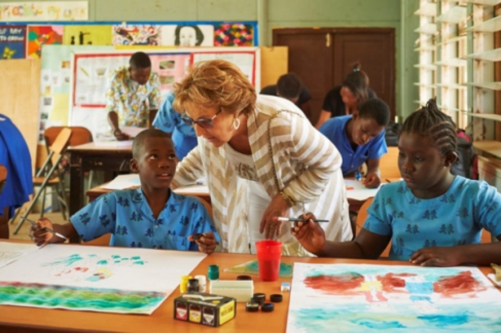 Margriet des Pays-Bas au Ghana