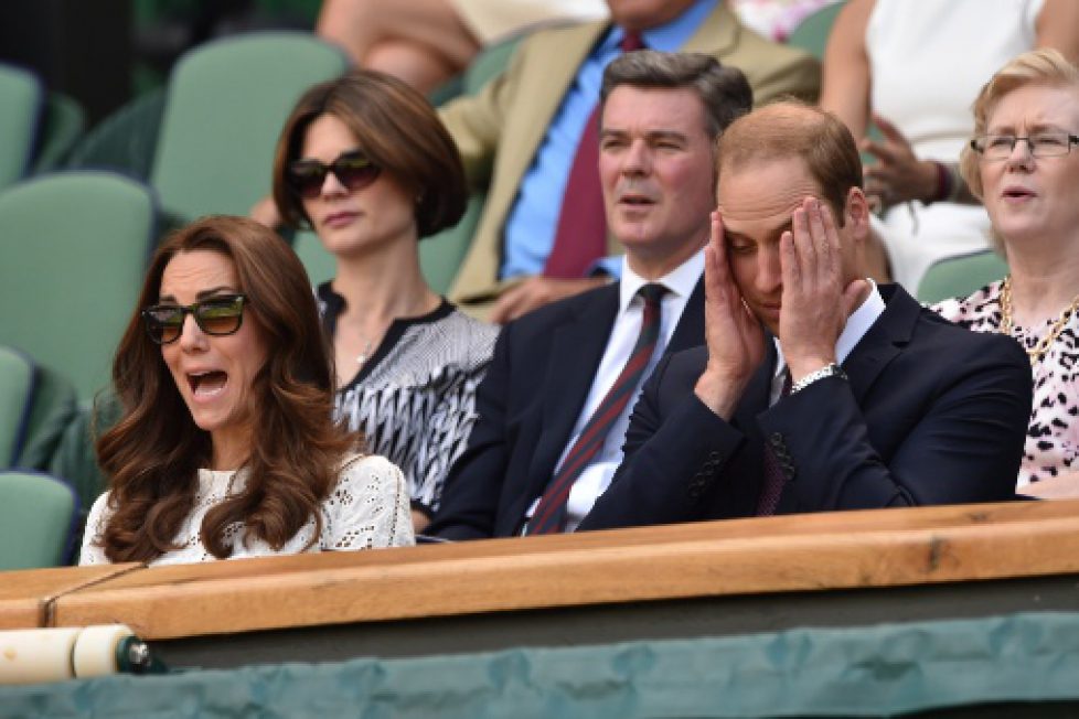 William et Catherine à Wimbledon