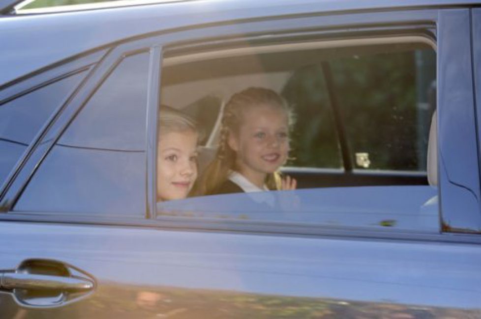 Rentrée des classes pour Leonor et Sofia d’Espagne