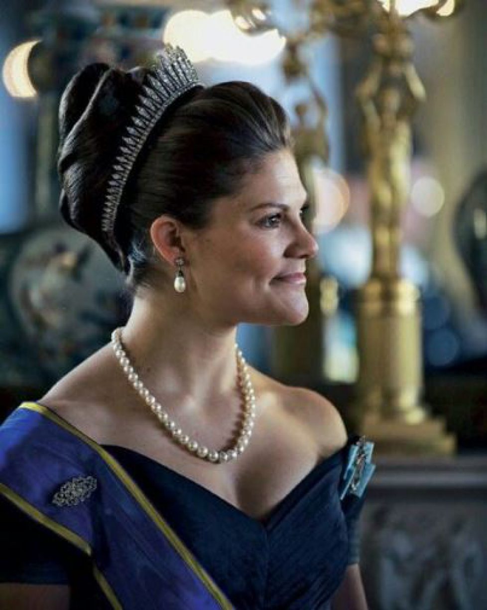 Victoria de Suède marraine de la princesse Katharina de Saxe-Cobourg