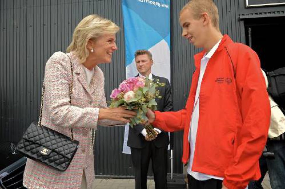 Astrid de Belgique à la clôture des Special Olympics European Summer Games