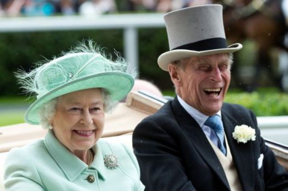 Queen Elizabeth II and Prince Philip, Duke of Edinburgh arrive by carriage on Ladies Day of Royal Ascot