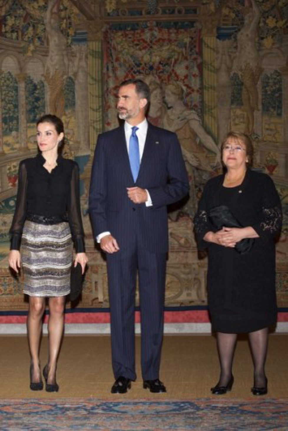 Spanish+Royals+Host+Reception+President+Chile+BbqYge0NKeIl