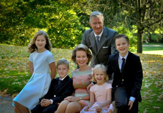 Belgian-Royal-Family-2014-Christmas-Card