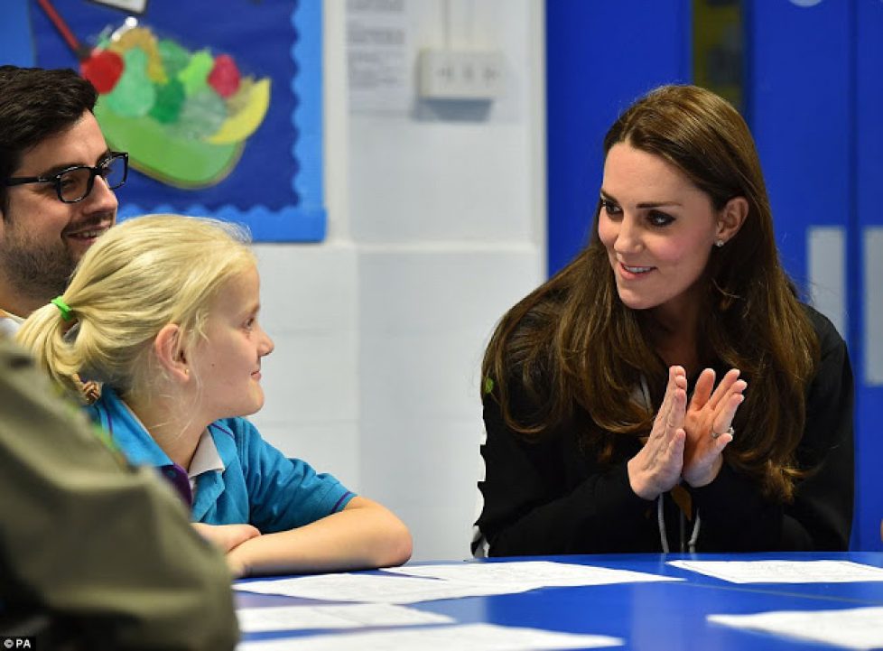 Catherine, Duchess of Cambridge visits the Beaver Scout Organization