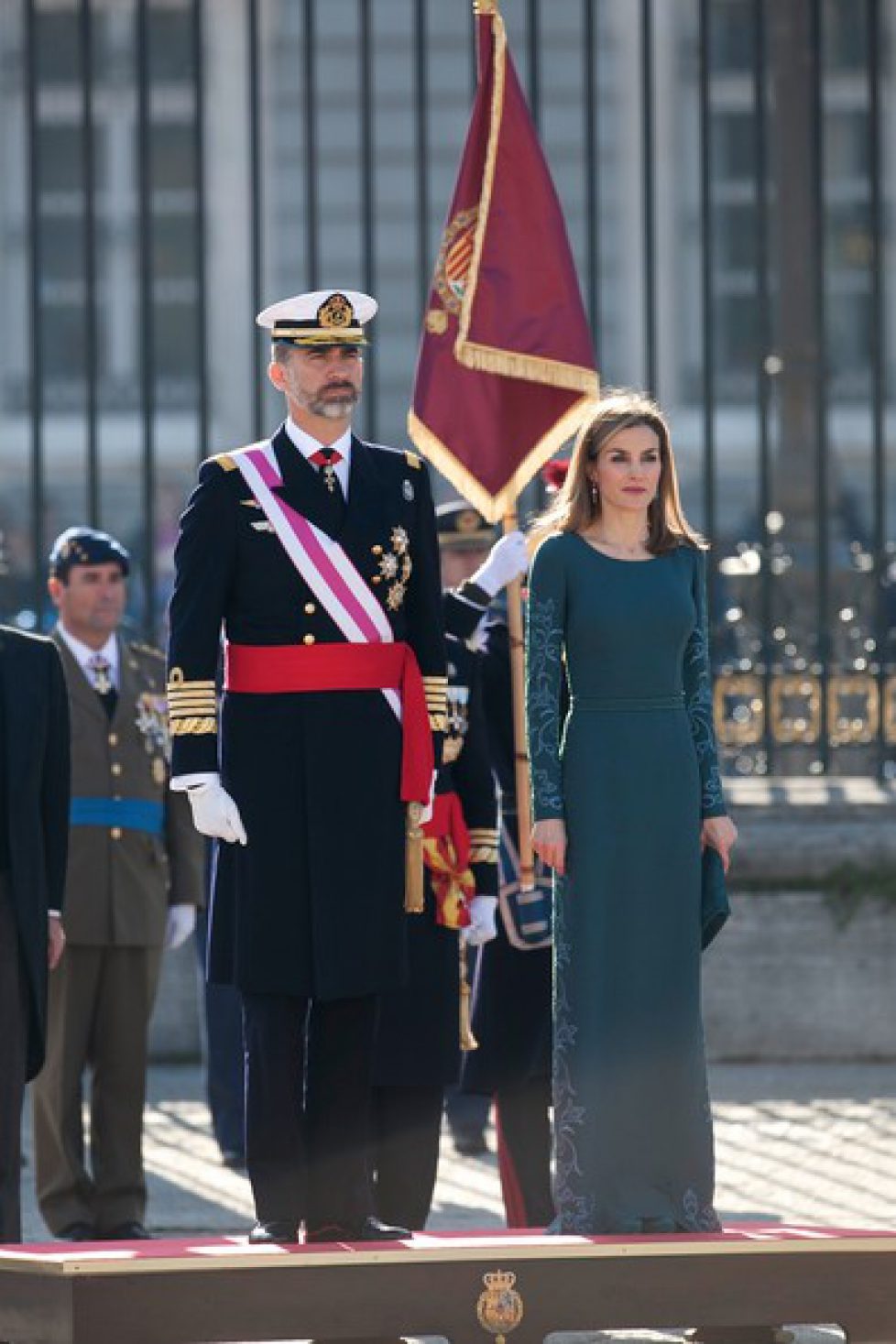 Spanish+Royals+Celebrate+New+Year+Military+JQcCcxK4JX0l