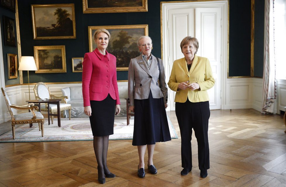 Tysklands forbundskansler Angela Merkel er på officielt statsbesøg i Danmark, tirsdag den 28. april, 2015, Dronning Margrethe, Dronning Margrethe