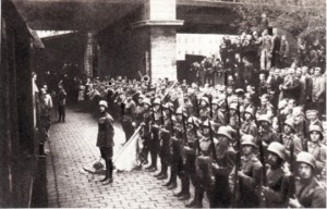 Le train royal en gare de Gyo¦êr