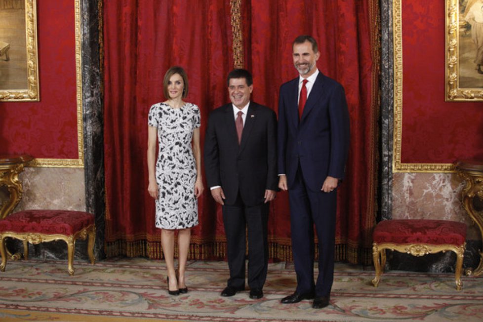 Spanish+Royals+Host+Lunch+President+Paraguay+L8SpMXH15dcl