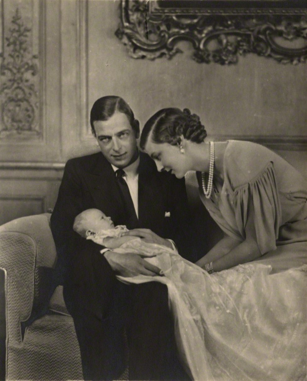 NPG x46514; Princess Alexandra, Lady Ogilvy; Prince George, Duke of Kent; Princess Marina, Duchess of Kent by Dorothy Wilding