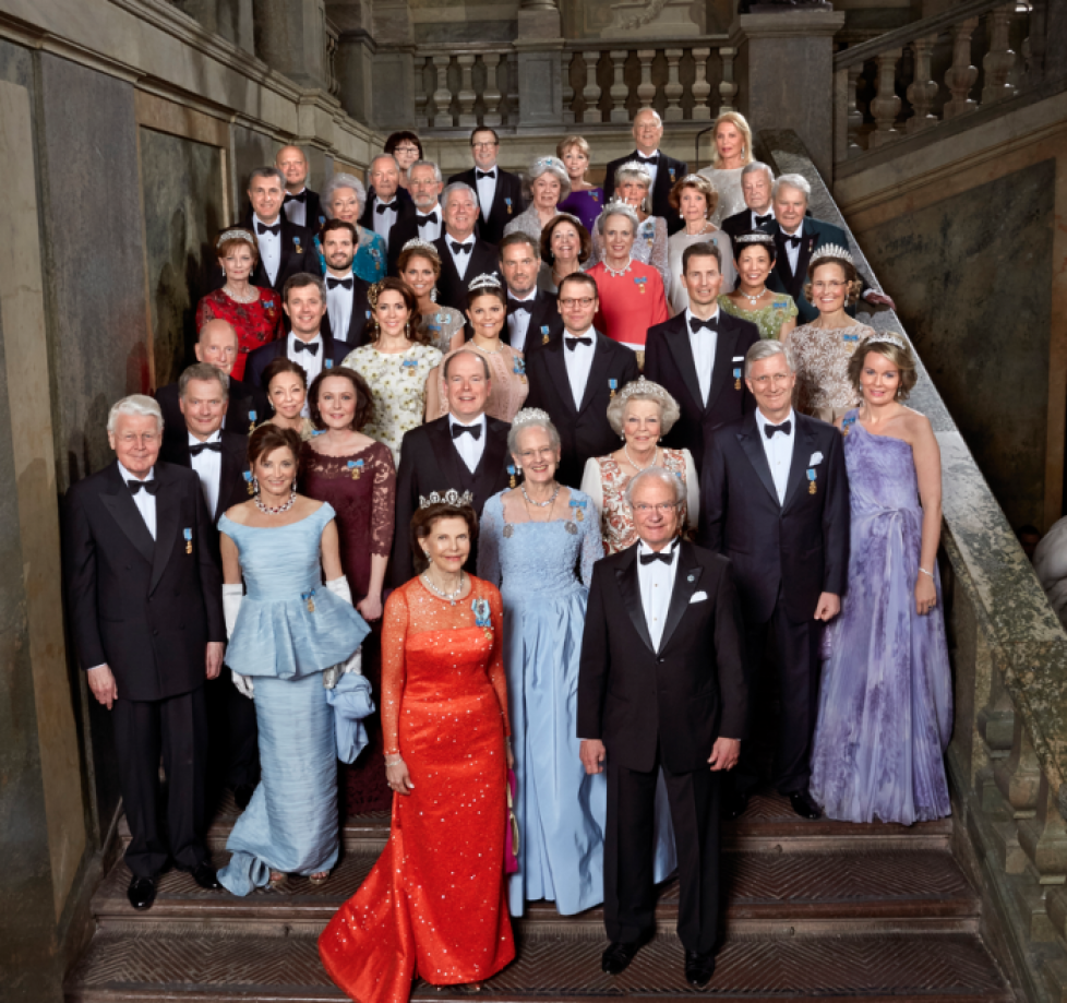 70 ans du roi de Suède : photo officielle