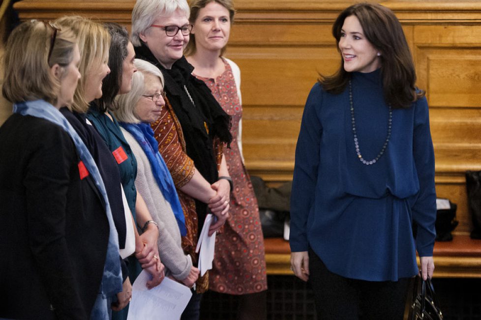 Kronprinsesse Mary til konferencen "Voldens Børn" afholdt af Mødrehjælpen, Kronprinsesse Mary